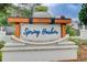 Entrance sign for Spring Harbor community, showcasing its inviting atmosphere at 3999 Bayside Cir, Doraville, GA 30340