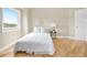Bedroom featuring a large window providing lots of natural light, and light hardwood floors at 587 Virginia Ne Ave # 609, Atlanta, GA 30306