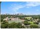Amazing view of the skyline with a sports field in the foreground at 587 Virginia Ne Ave # 609, Atlanta, GA 30306