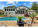 Charming backyard with pool, patio, and lush landscaping at 6628 Londonderry Dr, Morrow, GA 30260