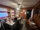 A wood paneled dining room with unique flooring and vintage decor at 301 Sisson Ne Ave, Atlanta, GA 30317