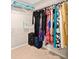 Walk-in closet with shelves and storage solutions for organizing your belongings at 4780 Agate Dr, Johns Creek, GA 30022