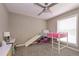 A charming bedroom with a loft bed and bright, cheerful decor at 8321 Banks Mill Rd, Douglasville, GA 30135