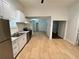Kitchen with stainless steel appliances, white cabinets and granite countertops at 701 Cameron M Alexander Nw Blvd, Atlanta, GA 30318