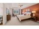 Serene bedroom with natural light, complemented by a large window and neutral color palette at 1315 Aura Ln, Lawrenceville, GA 30045