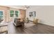 Comfortable living area with ample natural light and stylish furnishings at 1315 Aura Ln, Lawrenceville, GA 30045