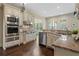 Spacious kitchen with stainless steel appliances and granite countertops at 4530 Westgate Dr, Cumming, GA 30040