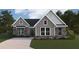 Charming single-story home featuring stone accents, board and batten siding, and a welcoming front porch at 46 Parkdale Ct, Dallas, GA 30157