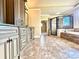 A full bathroom features a glass enclosed shower and a stand alone soaking tub at 1241 Edgebrook Ln, Snellville, GA 30078