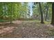 Large backyard featuring a wooded area with tall trees and fencing at 220 Chinkapin Sw Cir, South Fulton, GA 30311