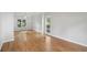 Elegant dining room features hardwood floors, classic chair rail, and natural light at 220 Chinkapin Sw Cir, South Fulton, GA 30311