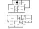 Detailed floor plan showcasing the layout of both floors at 2694 Greentree Se Dr, Marietta, GA 30067