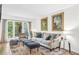Bright living room with stylish furnishings, hardwood floors, and large window offering natural light at 2694 Greentree Se Dr, Marietta, GA 30067