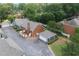 Scenic aerial view of the residential buildings featuring well-maintained landscaping and ample parking at 460 Chowning Nw Pl, Marietta, GA 30064
