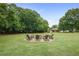 Inviting community fire pit area with seating, perfect for gatherings and outdoor relaxation at 460 Chowning Nw Pl, Marietta, GA 30064