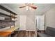 Versatile space offers room for a desk, seating, and wall shelves at 2350 Laurel Pointe Ln, Lawrenceville, GA 30043