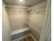 This closet features wire shelving and a bench at 3117 Colonial Way # G, Atlanta, GA 30341
