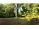 Lush backyard with mature trees provides a tranquil and natural setting at 2390 Tiffany Pl, Decatur, GA 30035
