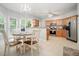 Bright kitchen with stainless steel appliances and adjacent breakfast area at 263 Chandler Ridge Dr, Douglasville, GA 30134