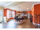Spacious kitchen featuring stainless steel appliances, ample counter space, and a cozy breakfast nook at 366 Highbranch Cir, Lawrenceville, GA 30044
