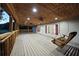 Inviting covered deck with a cozy swing, perfect for relaxation and enjoying the outdoors at 891 Wooten Ct, Canton, GA 30114