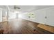 Spacious living room with hardwood floors and white walls ready for decorating at 891 Wooten Ct, Canton, GA 30114