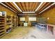 Image shows the interior of a storage room with shelving and storage cabinets at 891 Wooten Ct, Canton, GA 30114