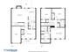 Floor plans including bedrooms, bathrooms, living room, and a garage at 2924 Greyhawk Ln, Cumming, GA 30040