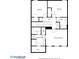Second floor plan including bedrooms, bathrooms, and walk-in closets at 2924 Greyhawk Ln, Cumming, GA 30040