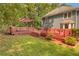 Exterior view of a spacious deck attached to a home, great for outdoor entertaining at 3866 Teresa Sw Ter, Lilburn, GA 30047