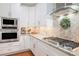 Modern kitchen featuring stainless steel appliances, a tile backsplash, and ample cabinet space at 92 River Walk Pkwy, Euharlee, GA 30145