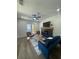 Inviting living room featuring fireplace, modern furniture, and stylish floors at 2228 Carey Se Dr, Atlanta, GA 30315