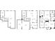 Full three-story home layout including basement, first, and second floor blueprints at 2330 Cheatham Creek Ct, Cumming, GA 30040
