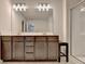 Bathroom features dual sinks, vanity with drawers and cabinets at 94 Depot Landing Rd, Auburn, GA 30011