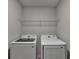 Laundry room featuring newer model Samsung washer and dryer at 94 Depot Landing Rd, Auburn, GA 30011
