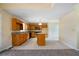 Spacious kitchen with granite countertops, stainless steel appliances, and an island at 120 Paces Lakes Pt, Dallas, GA 30157