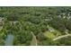 A high aerial view of the property, showcasing lush trees at 1267 Austin Bridge Rd, Douglasville, GA 30134
