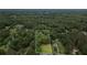 Aerial view outlining the perimeter of the lot at 1267 Austin Bridge Rd, Douglasville, GA 30134
