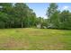 Spacious backyard with a large grassy area, and mature trees at 1267 Austin Bridge Rd, Douglasville, GA 30134