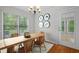 Charming dining area with modern decor and an abundance of natural light at 1267 Austin Bridge Rd, Douglasville, GA 30134