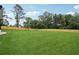 A large, well-maintained backyard with a wooden fence, offering ample space and privacy at 4539 Braselton Hwy, Hoschton, GA 30548
