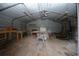 Spacious shed interior, ready for storage or workshop projects with ample room and lighting at 5152 Suggs St, Powder Springs, GA 30127