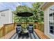 Outdoor patio features a seating area with stylish furniture, providing an ideal space for relaxation at 708 Edgeley Ln, Lawrenceville, GA 30044