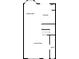 This floor plan shows the dining area, kitchen, living room, and bath on the first floor at 1955 Shawn Wayne Se Cir, Atlanta, GA 30316