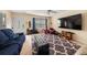 Comfortable living room featuring a large window, perfect for relaxation and entertaining at 1955 Shawn Wayne Se Cir, Atlanta, GA 30316