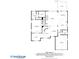 Detailed first floor plan showcasing room dimensions and layout of the home at 2430 Hemrick Rd, Cumming, GA 30041