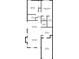 Detailed floor plan showcasing the layout of the bedrooms, bathrooms, living areas, kitchen, and garage at 2305 Keenland Ct, Cumming, GA 30040