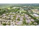 View of a lovely neighborhood with sidewalks, mature trees, and community pool at 6107 Malloway Ct # B-6107, Cumming, GA 30041