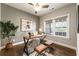 Bright and stylish office with plenty of natural light and hardwood flooring at 6613 Encore Blvd, Atlanta, GA 30328