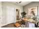 Comfortable office space with a view into the en-suite bathroom at 6613 Encore Blvd, Atlanta, GA 30328
